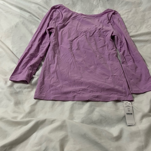 White House Black Market small long sleeve tshirt new with tags - Picture 2 of 4